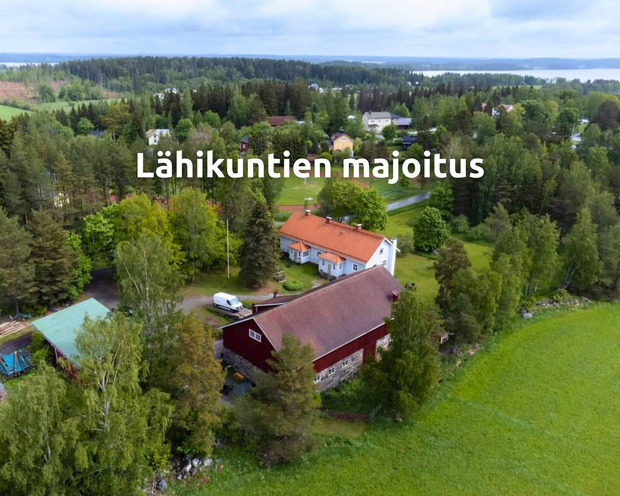 Avaa l&auml;hikuntioen majoituskohteet -sivu